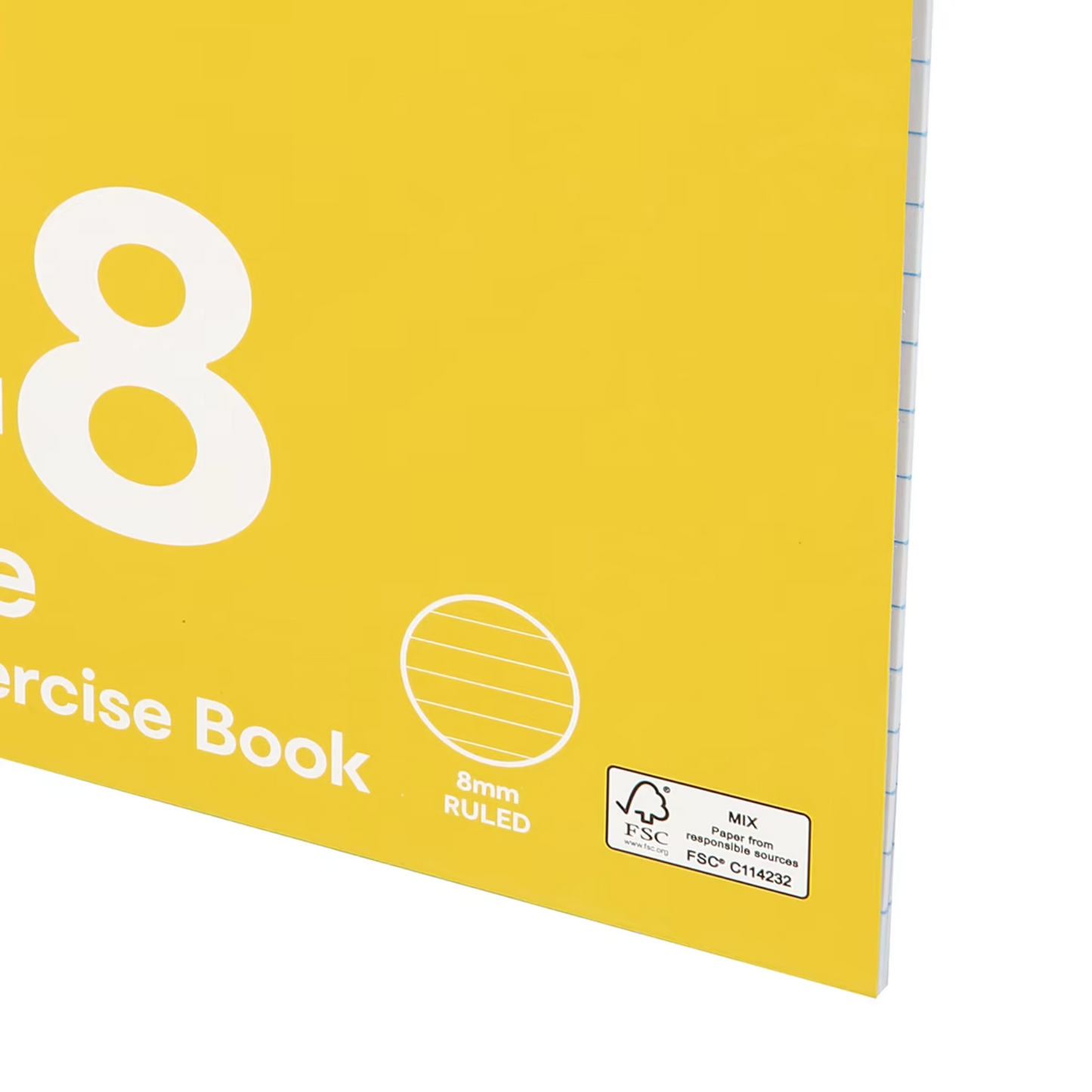48pages 9in. x 7in. Exercise Book 55GSM 8mm Rule