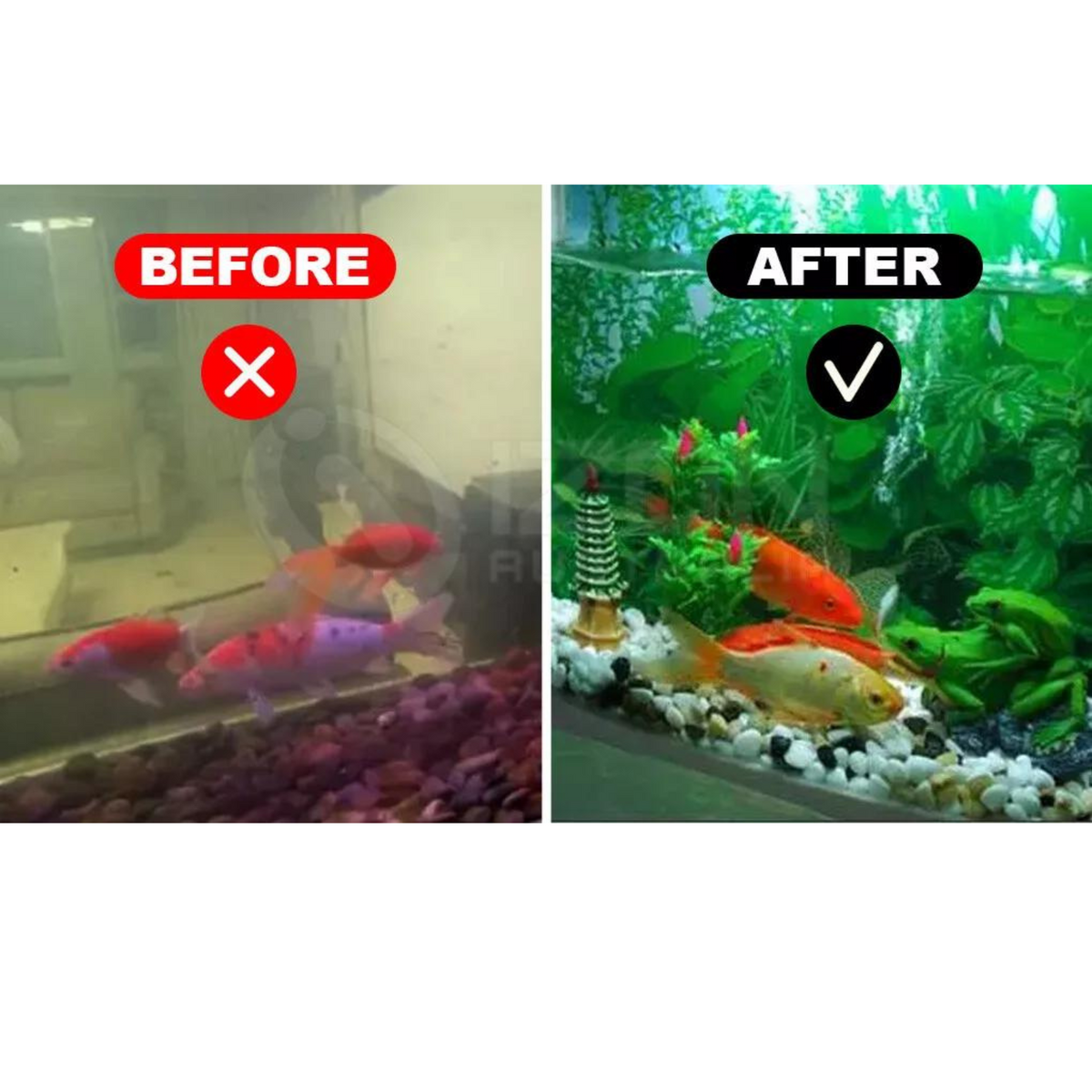 12 in 1 Filter Media Aquarium Fish Tank Pond Biological Ceramic Bio Ball Filter