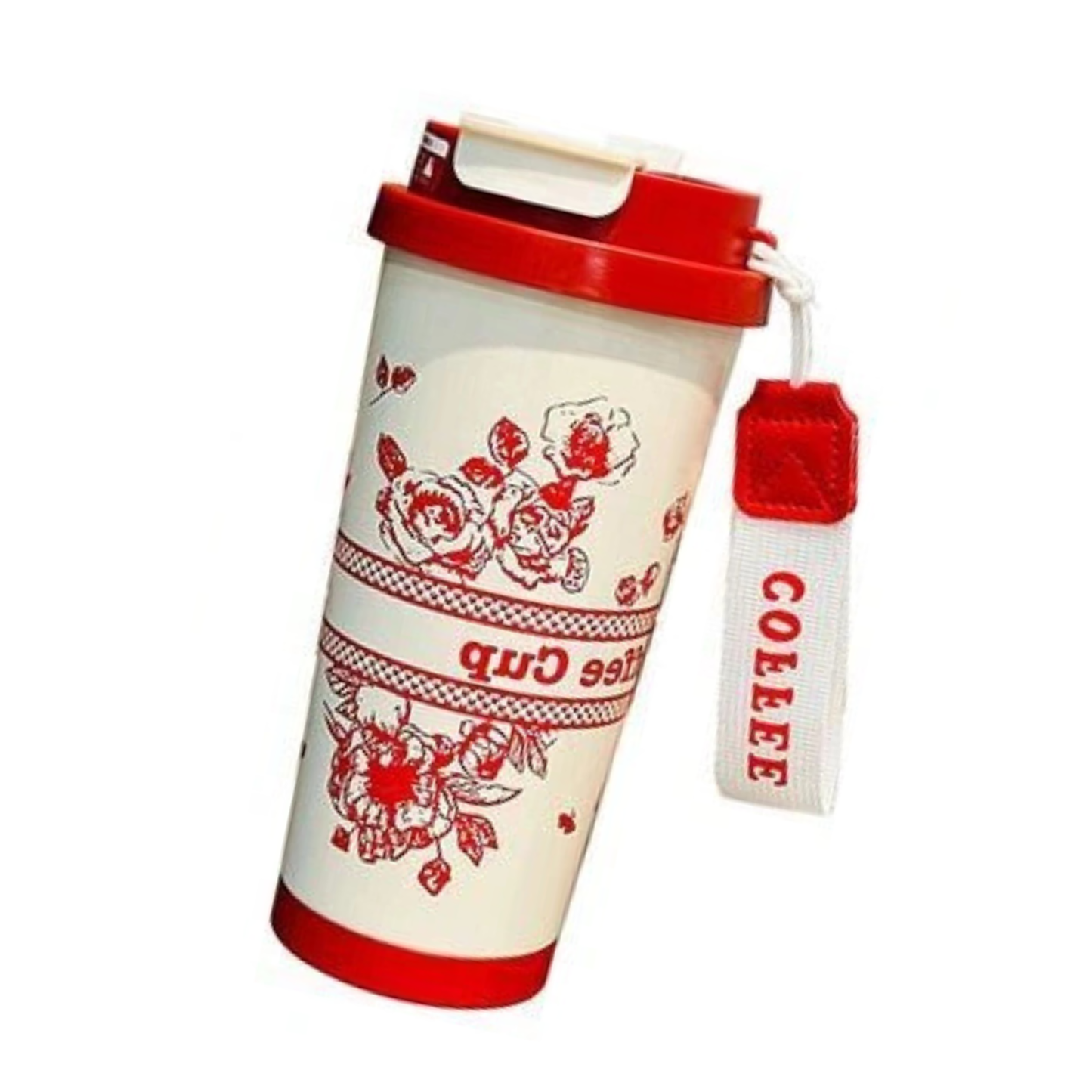 Large Stainless Steel Coffee Mug with Lid D Style Travel Cup