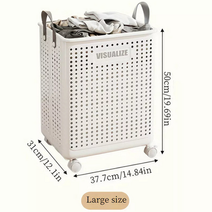 Foldable Washing Hamper Clothes Laundry Basket Storage Bag Bin Organiser