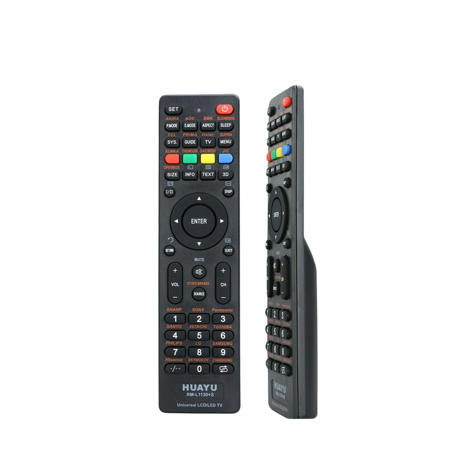 Samsung Panasonic TCL TOSHIBA PHILIPS JVC Universal LCD/LED/HD/3D TV Remote