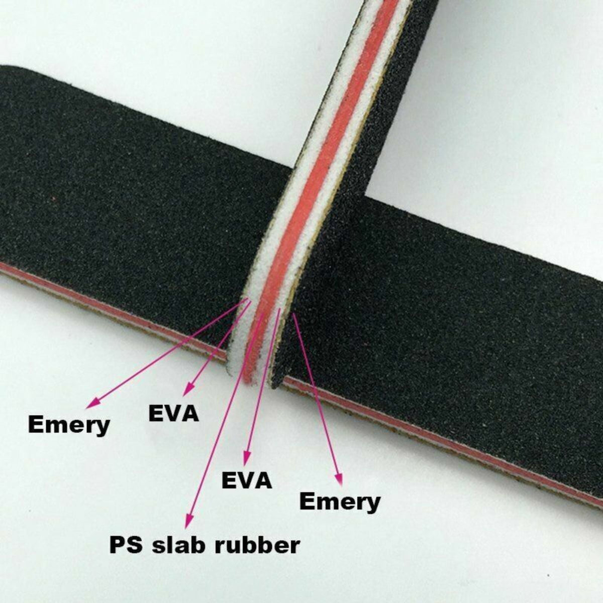 Sanding Buffer Grit Nails Filer Manicure Art Pedicure Nail Files Emery Gel 20pcs