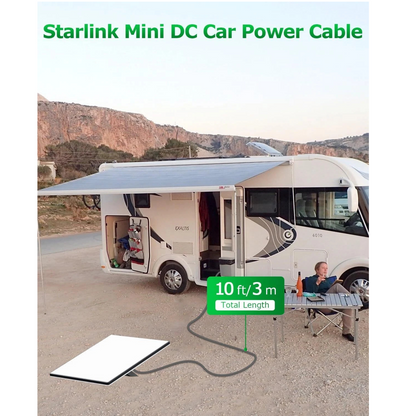 Starlink Mini DC Power Cable Extension for Internet Setup Needs 5m