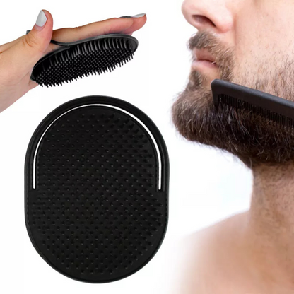 Comb Exfoliate Remove Dandruff 3x Palm Comb Hair Scalp Shampoo Brush