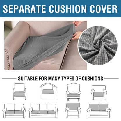 2 Seater Stretch Lounge Slipcover Sofa Cushion Protector Cover