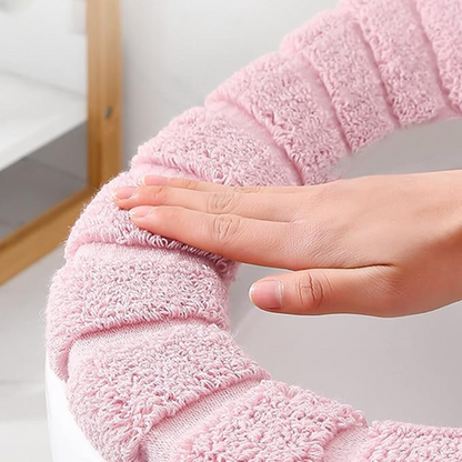 Warmer Washable Mat Cover Pad Pink Soft Bathroom Closestool Toilet Seat