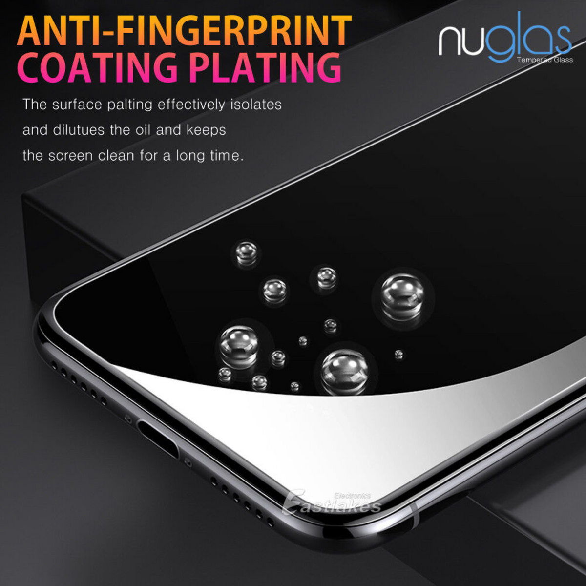 2x iPhone 15 Pro Genuine Nuglas Tempered Glass Screen Protector