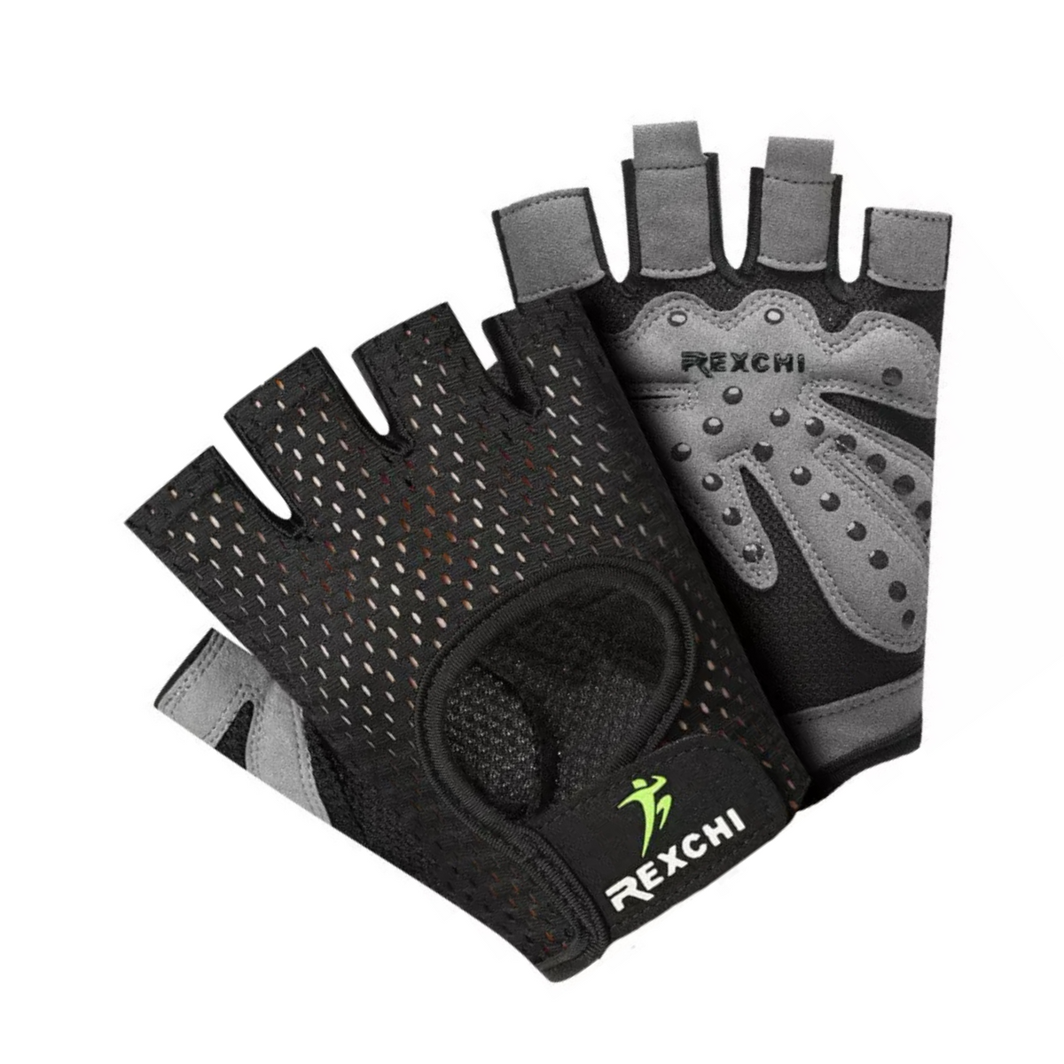 Cycling Crossfit Training Weight Lifting Workout GYM Gloves Black M