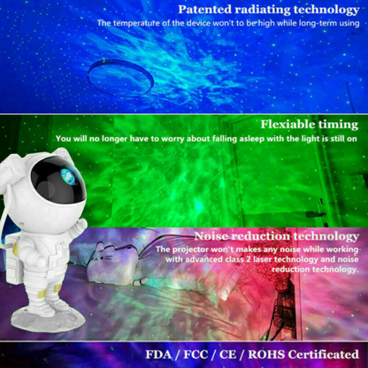 Night Light Astronaut Starry Sky Porjector Star Galaxy Projector Nebula LED