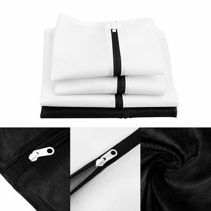 Clothes Zipper Washing Case 4pcs Laundry Wash Bag Delicates Bra Lingerie Mesh