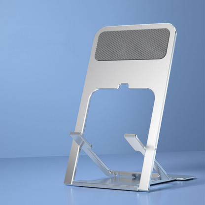 iPhone iPad Tablet Mount Adjustable Stand Holder Desk Mobile Phone Silver