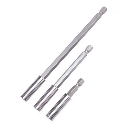 3x Quick Release 1/4 Hex Shank Holder Drill Bit Set Screwdriver Extension Kit