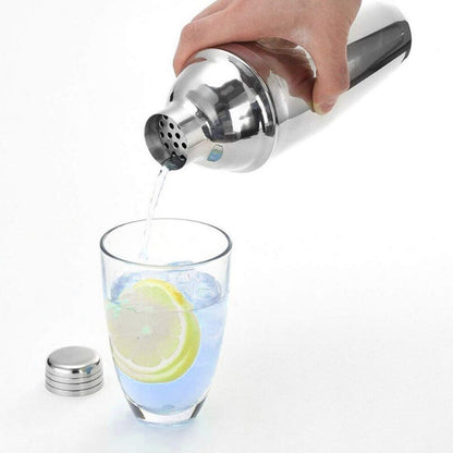 Bartender Stand Kit Martini Spirits Cocktail Shaker Set Maker Bar Strainer Mixer