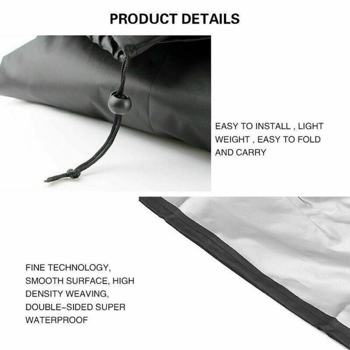 Chair Table Garden Patio Rain UV Protector 126x126x74cm Furniture Cover