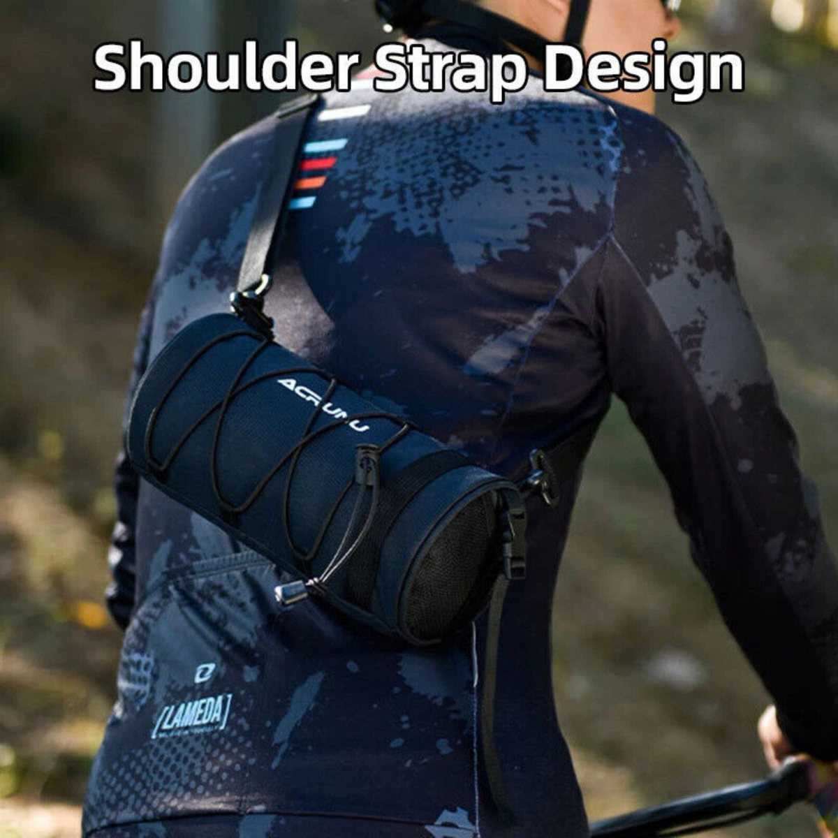 Cycling Bag Waterproof Storage 2L Bicycle Bike Frame Bag Front Top Tube Road