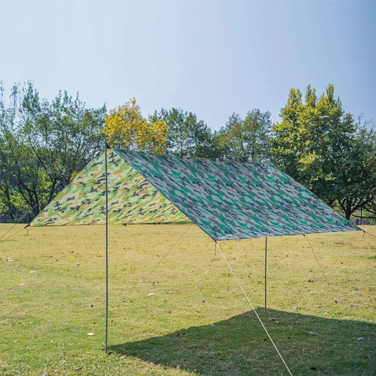 Camping Tent Tarp Fly Outdoor Waterproof Shelter Shade Rainproof Cover Gear