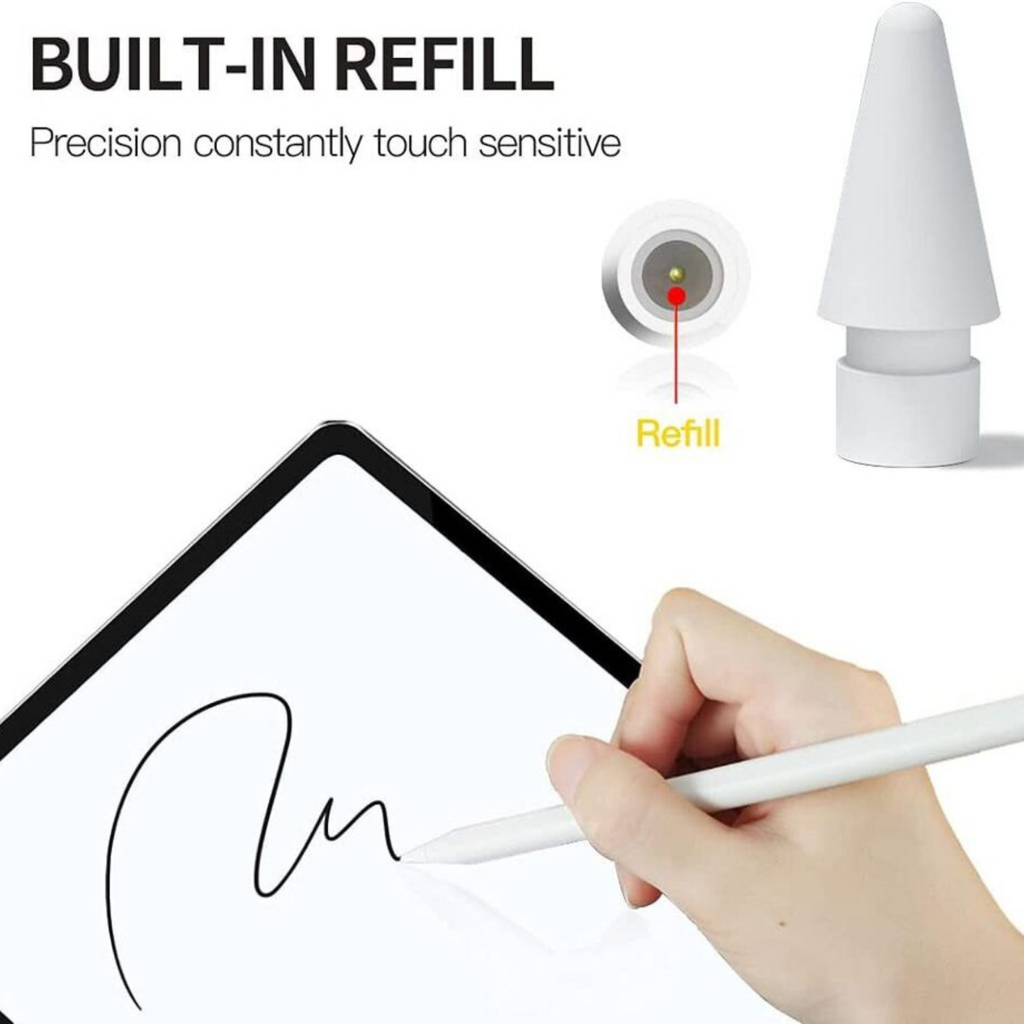 Nibs Gen 1St 2Nd Generation Extra Replacement Tips For Apple Pencil Tip