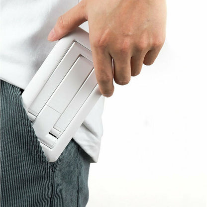 Mobile Phone Tablet White Desk Stand Universal Foldable Adjustable Holder