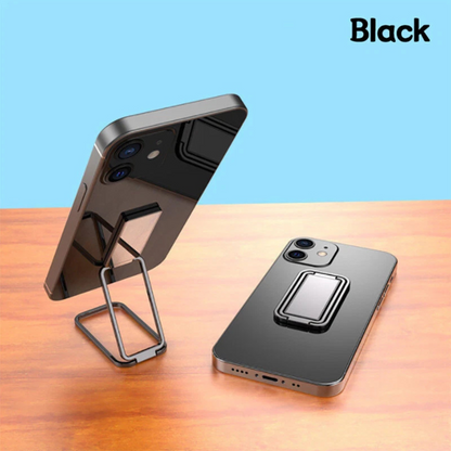 Bracket Desktop Stand Metal Mobile Phone Holder Portable Multifunctional Black
