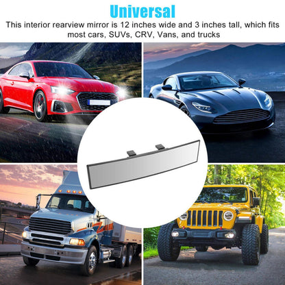 Wide Angle Panoramic Rear View Mirror Anti Glare Packing Rearview Car Interior