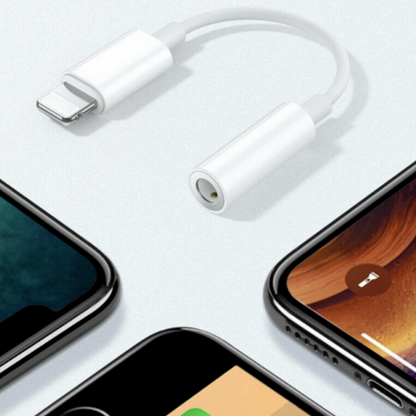 3.5mm Aux Audio Headphone Jack Adapter For iPhone 14 13 12 X 9 8 7 6 5