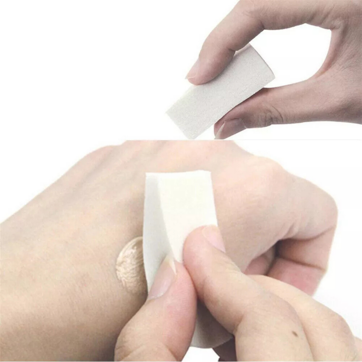 10x Contour Facial Puff Blending Foundation Makeup Sponges Cosmetic Wedges
