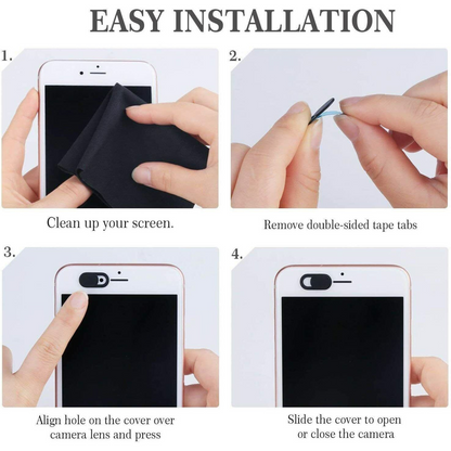 3 Pack Privacy Phone Webcam Slider Camera Cover Protect Tablet Laptop