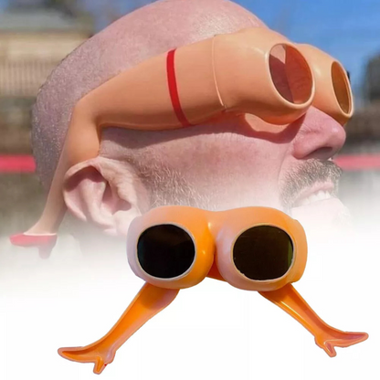 Eye Glasses Prank Gifts Funny Party Costume Novelty Leg & Buttocks Sunglasses