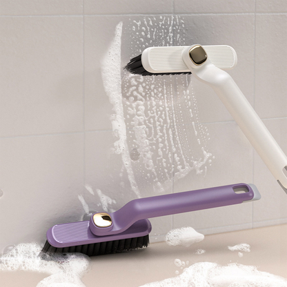 Rotating Crevice Cleaning Brush Multi-Function Shutter Door Window White