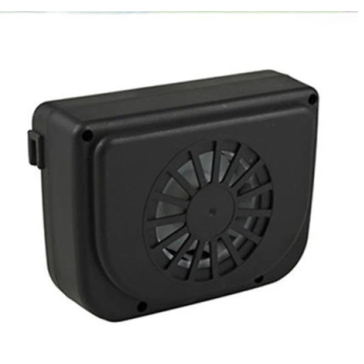 Solar Car Window Fan Power Vent Air Auto Ventilator Energy Efficient