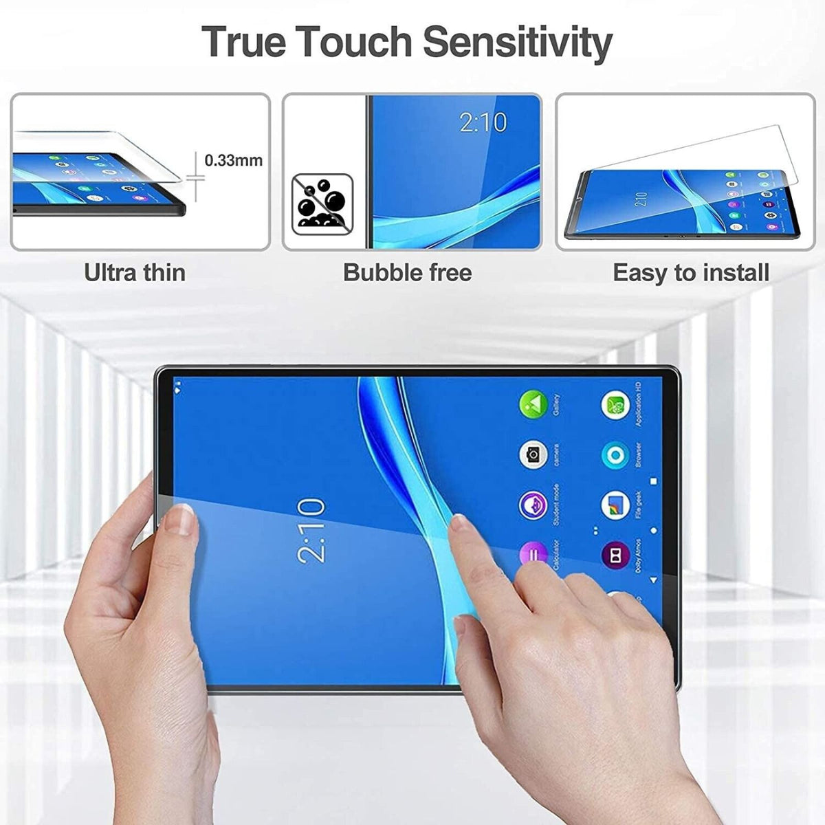 2pcs Tempered Glass Screen Protector For Lenovo Tab M11