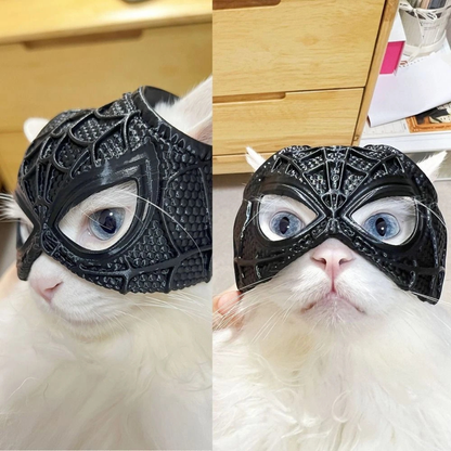Halloween Bat Cat Avenger Mask Costume Accessory Black
