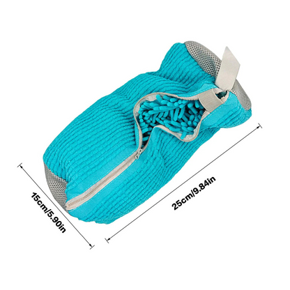 Reusable Shoe Protection for Washing Machine 2pcs Shoes Laundry Bag Blue