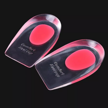 2x Medium Insoles Pad Shoe Cushion Cushion Gel Heel Pain Relief Support