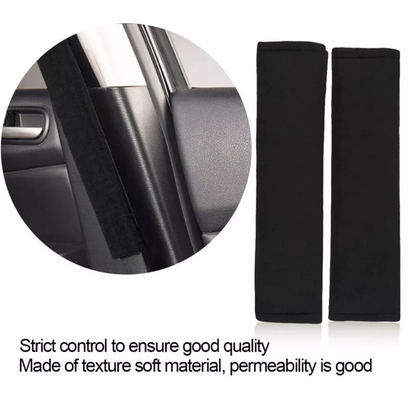 Shoulder Straps Shoulder Pad Harness 2x Car Seat Belt Cushion Cover Soft