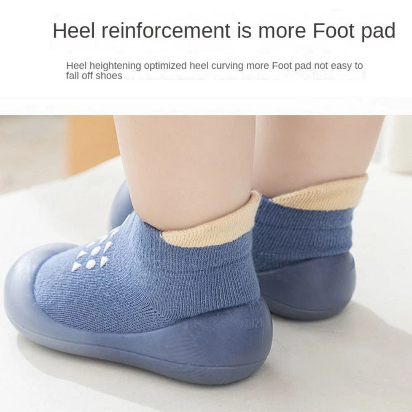 Baby Shoes Boys and Girls Soft Kids Socks Shoes Rubber Sole Toddler Boots