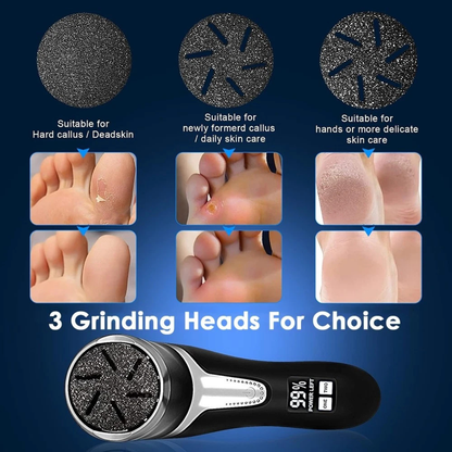 Rechargeable Electric Foot File Callus Remover Smooth Skin Care