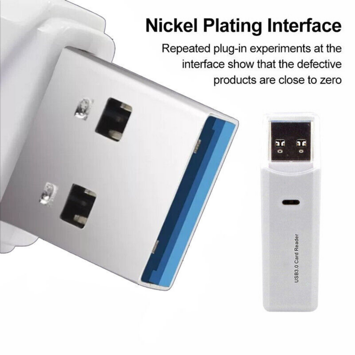 High Speed SD SDHC SDXC Micro 2 In 1 USB 3.0 Card Memory Reader Writer Adapter