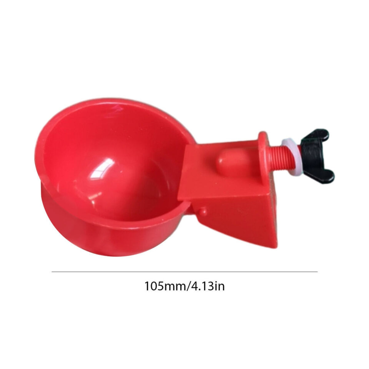 6x Automatic Poultry Drinking Bowl Feeder Drinker Tool Chicken Water Cup Waterer