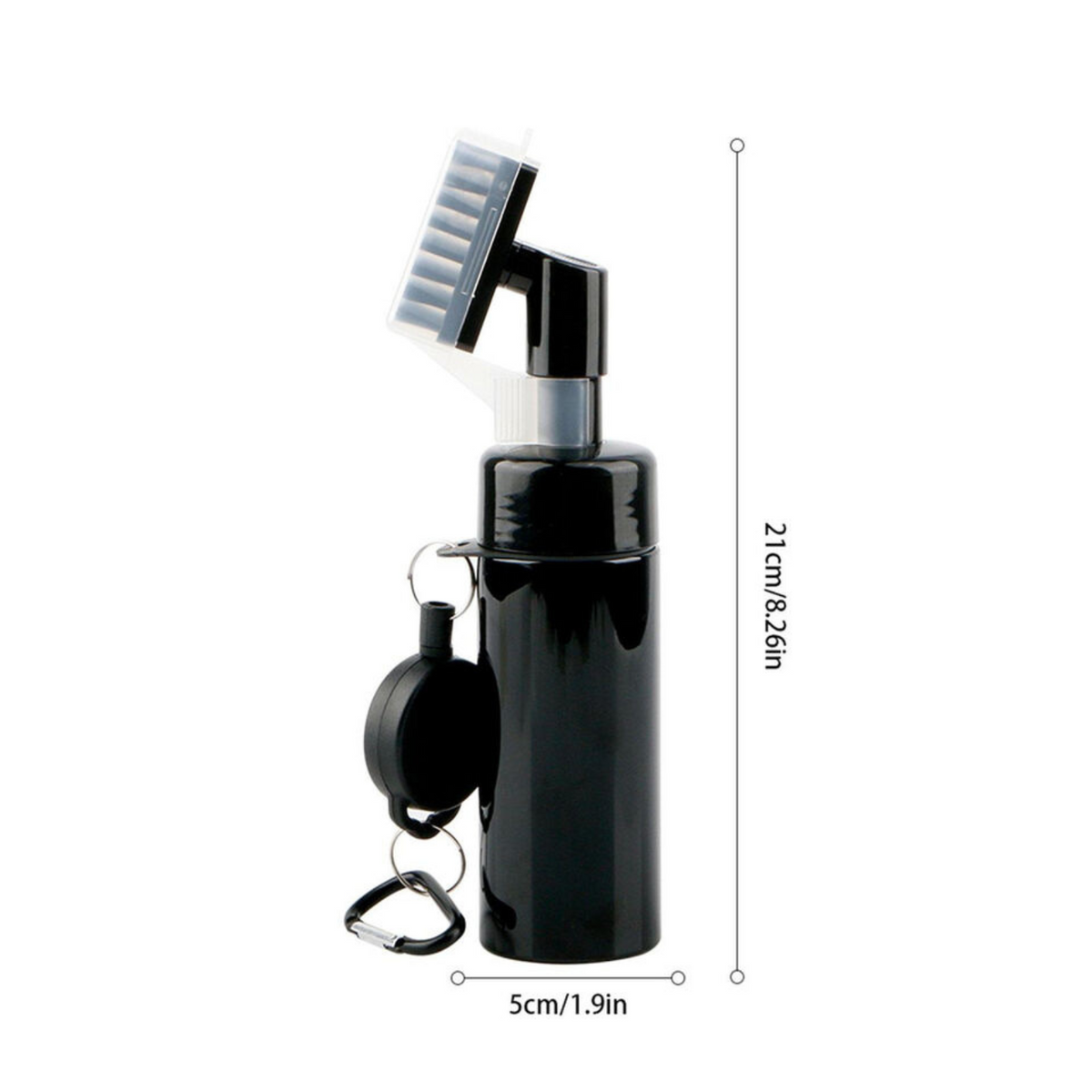 Water Bottle Cleaner With Extrusion Golf Club Cleaning Brush Reel Groove