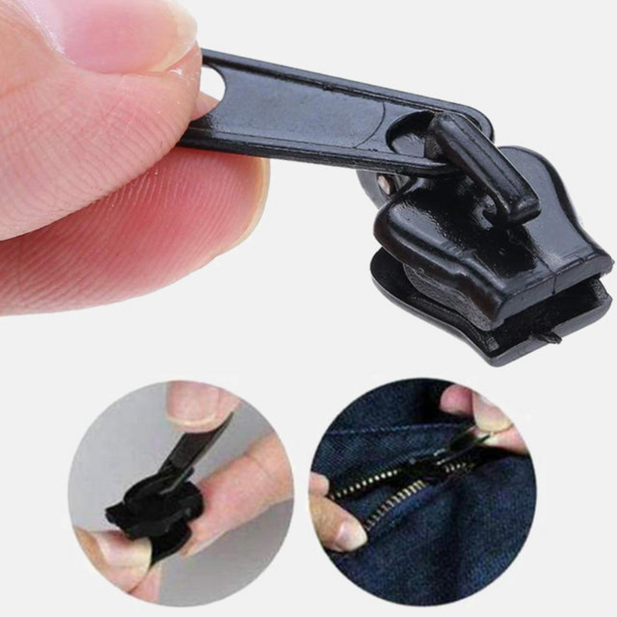 Zipper Repair Replacement Zip 6PCS Universal Instant Fix A Sewing Kit DIY