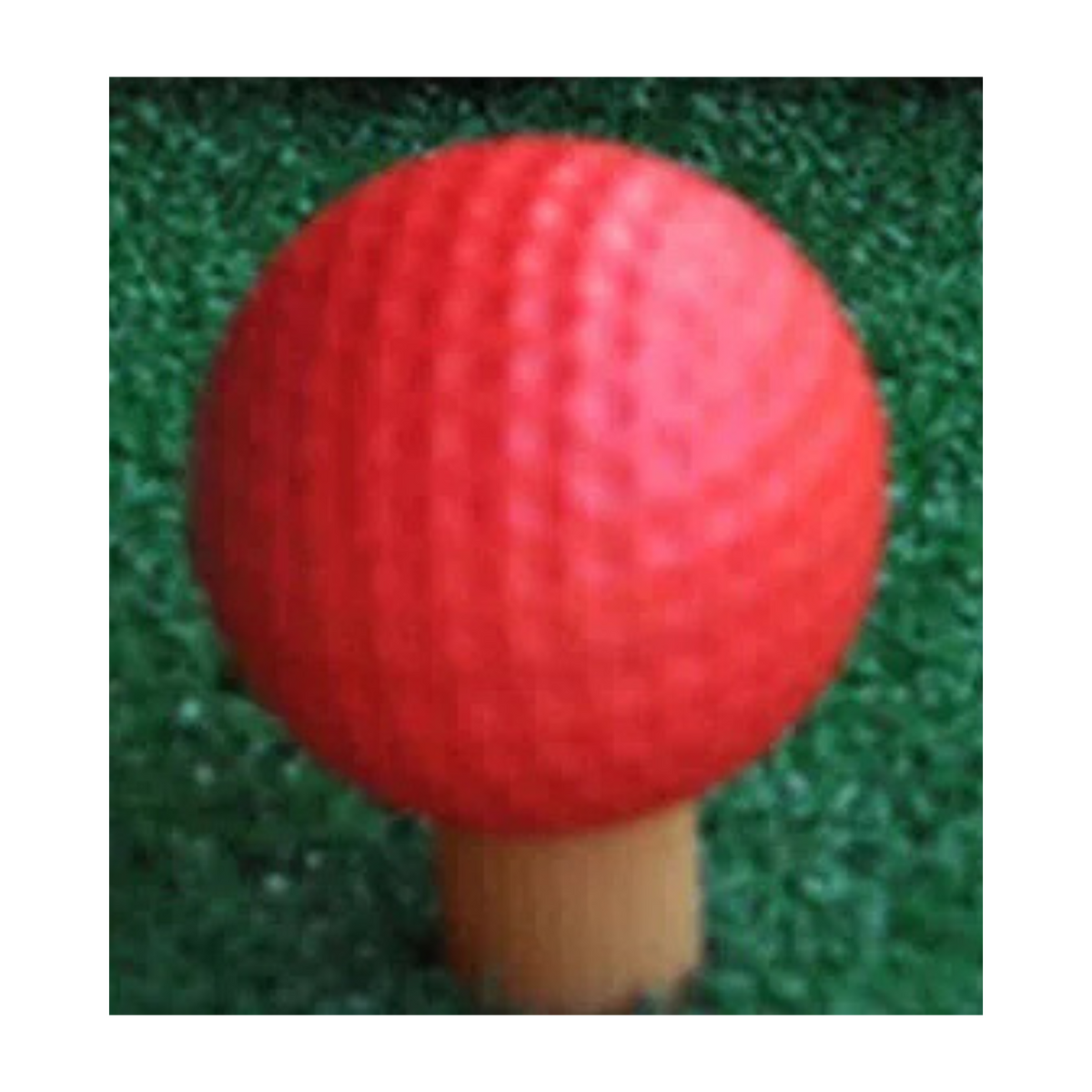 Red 12x Ball Indoor Outdoor Training Golf Practice Foam Balls PU Sponge