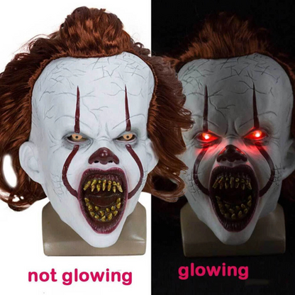 Mask Kings Halloween Scary Clown Pennywise Stephen It from Cosplay Fun