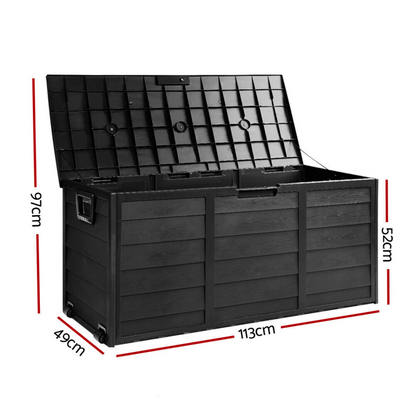 290L Container Garden Shed Toys Gardeon Outdoor Chest Indoor