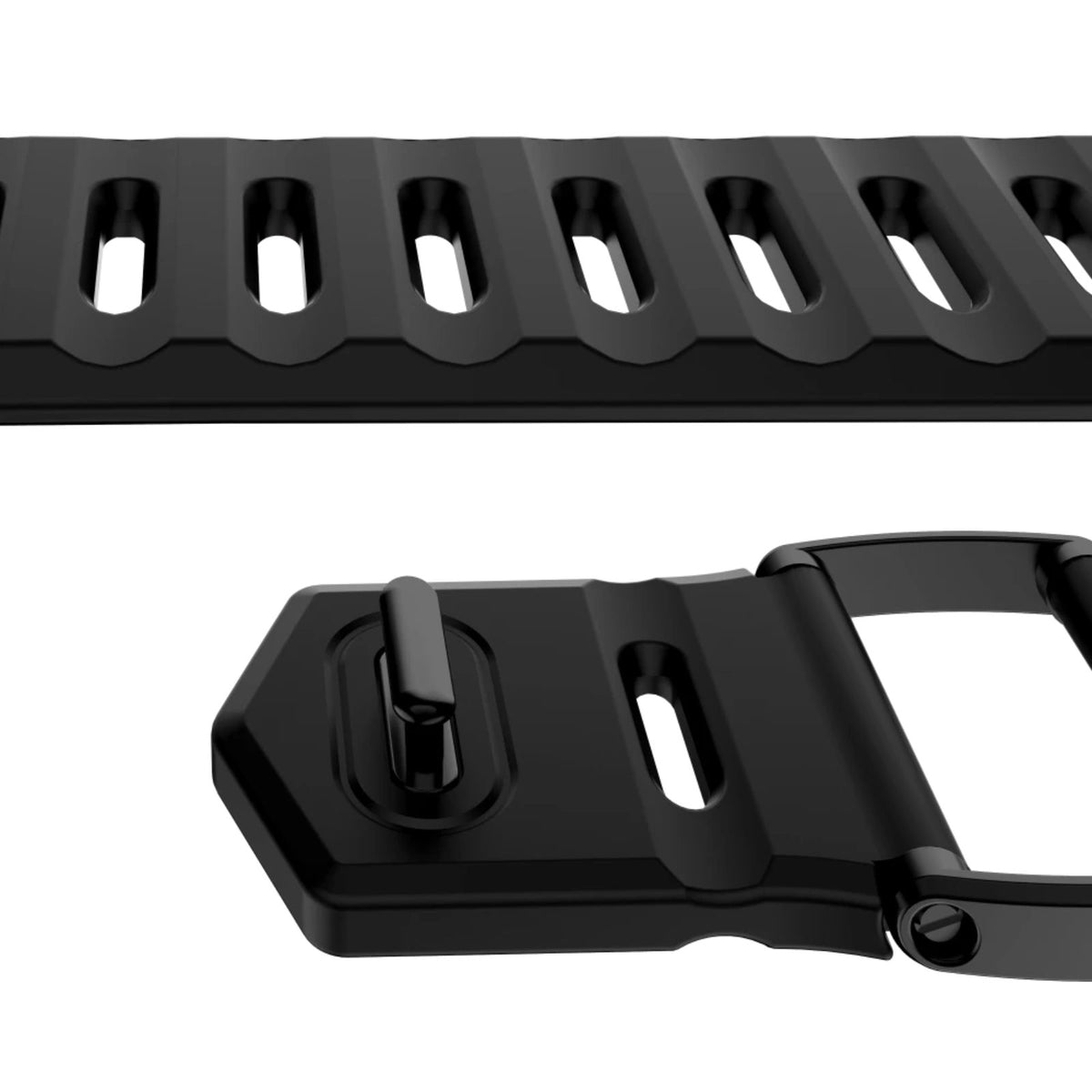 Silicone Sport Black Strap Band 49mm Iwatch Ultra 9 8 7 SE 6 5 For Apple Watch