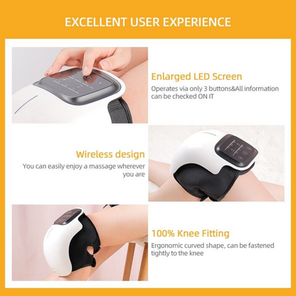 Smart Knee Massager Heating Function and Vibration Modes