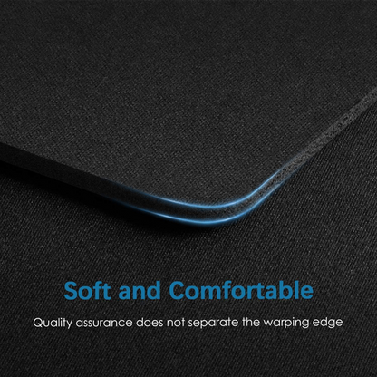 Non-Slip Gaming Desk Office Computer Laptop Mouse Pad Classic Black Mat