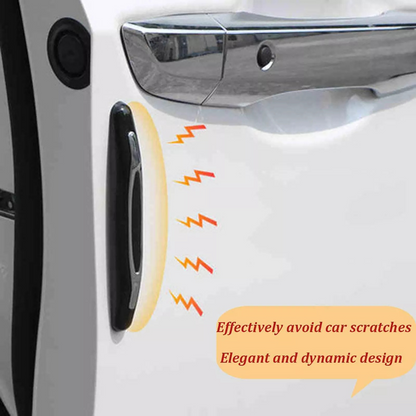 4x Anti Scratch Guard Anti-collision Strips Universal Car Door Edge Protector