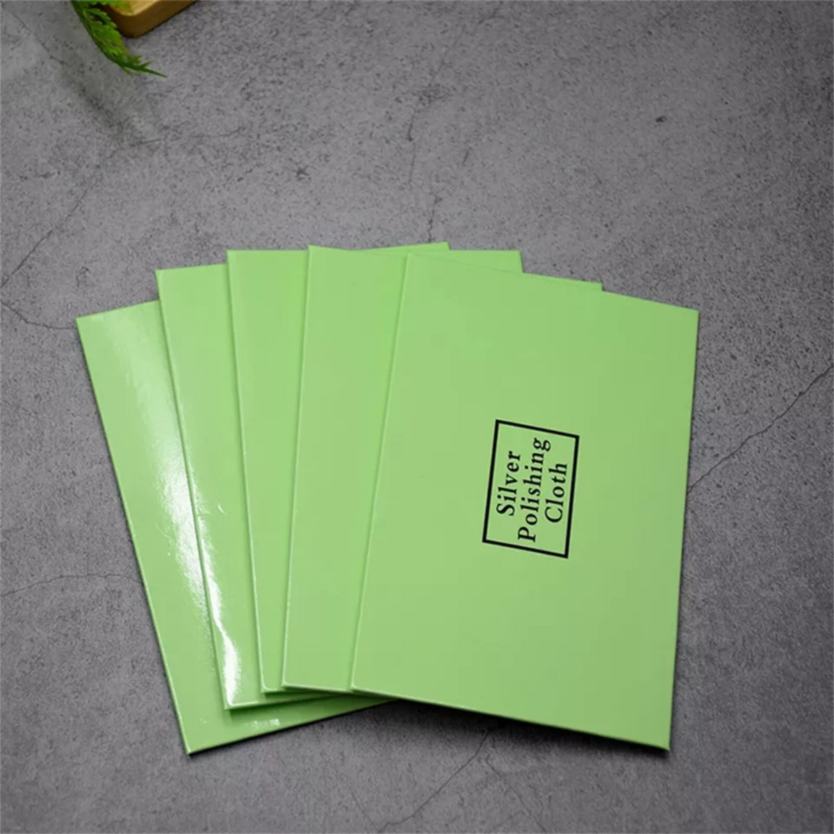 Polish Anti tarnish Cleaner  Jewellery Cleaning Clean Silver Polishing Cloth 6x