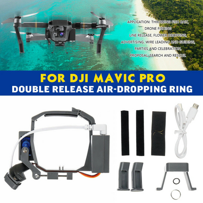 Double Release Air Dropping Ring for Drone Payload and Delivery Use